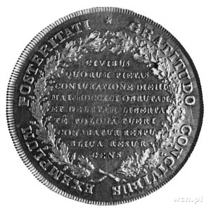 talar historyczny 1793, Warszawa, Aw: Wielowierszowy na...