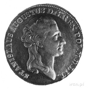 półtalar 1788, Warszawa, j.w., ładna stara patyna; dość...