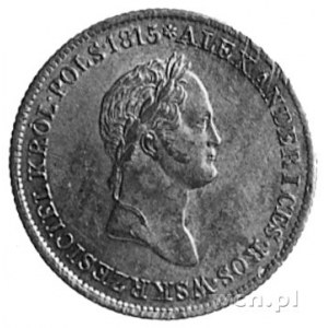 1 złoty 1830, Warszawa, Aw: Głowa i napis, Rw: Wieniec ...