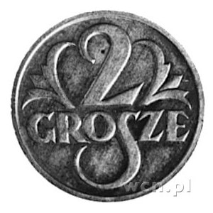 2 grosze 1927 jak moneta obiegowa, srebro 17.5 mm, 2.29...