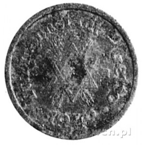 10 fenigów 1942, moneta próbna nie dopuszczona do obieg...
