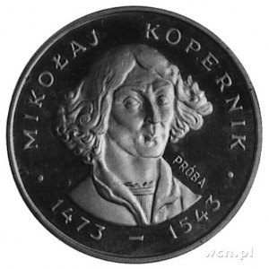 100 złotych 1973, Mikołaj Kopernik z napisem PRÓBA, naj...