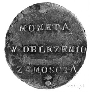 2 złote 1813, Aw: Napis, Rw: Nominał w wieńcu i napis, ...