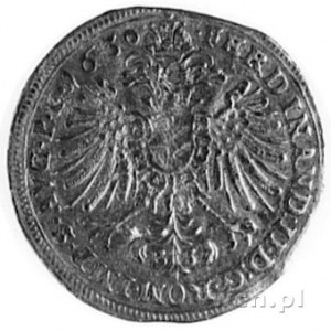 Augsburg, dukat 1630, Aw: Św. Afra i napis, Rw: Orzeł c...