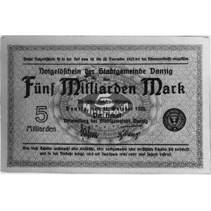 5.000.000.000 marek 11.10.1923, Pick 30, Ros. 729