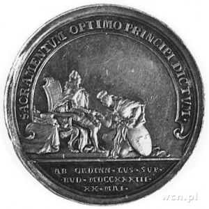 medal sygnowany HAESLING.F. (Daniel Haesling- medalier ...
