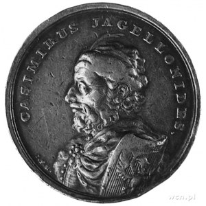 medal Holzhaeussera ze świty królewskiej- Kazimierz Jag...