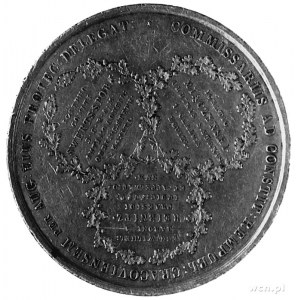 medal sygnowany X. STUCKHART F, wybity w 1818 r., dedyk...