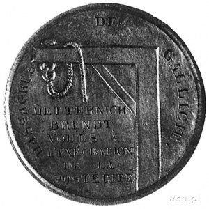 medal sygnowany DAVID 1846, oficjalnie odlewany w Paryż...