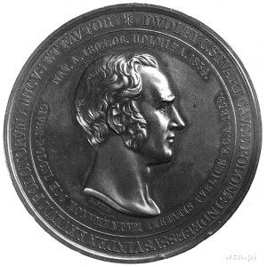 medal sygnowany A BOVY wybity w 1859 r. nakładem Komite...