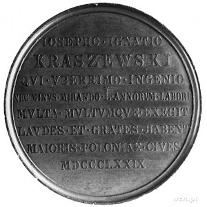 medal wybity w 1879 r., z okazji 50 rocznicy działalnoś...