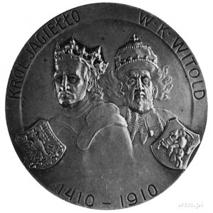 medal sygnowany K. CZAPLICKI, wybity w Krakowie w 1910 ...