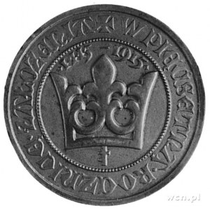 medal zaprojektowany w 1915 r. przez Rudolfa Mękickiego...