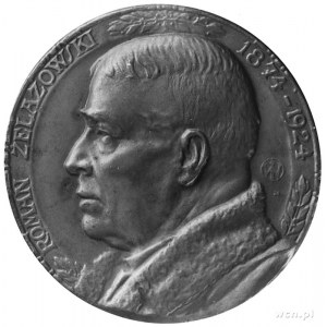 medal sygnowany J.W. (Jan Wysocki) wybity w 1924 r. z o...