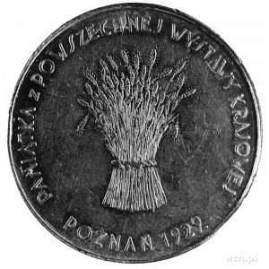 medal nie sygnowany wybity w 1929 r. z okazji Powszechn...