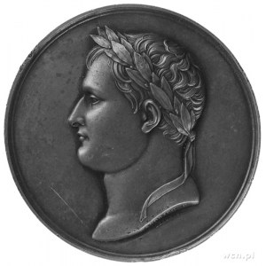 medal sygnowany ANDRIEU F, wybity w 1811 r. z okazji ch...