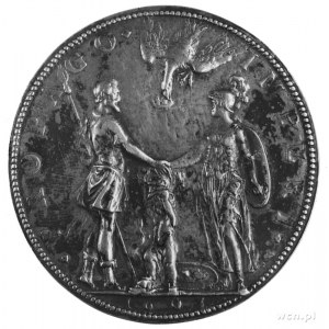 medal autorstwa Guillaume Dupré z okazji urodzin Delfin...