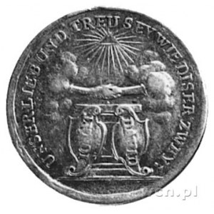medalik b.d., nie sygnowany, prawdopodobnie koniec XVII...
