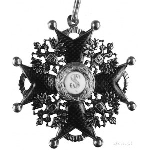 krzyż Orderu Św. Stanisława (III klasa) lata 80-te XIX ...