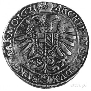 1/2 talara kiperowego (60 krajcarów) 1621, Praga, Aw: P...