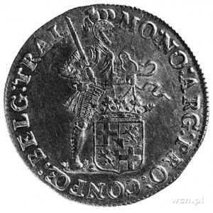 talar 1792, Utrecht, Aw: Rycerz z mieczem i tarczą herb...