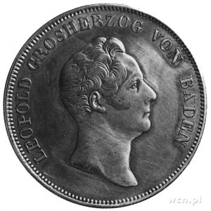 talar 1831, Aw: Głowa księcia, w otoku napis, Rw: Herb ...