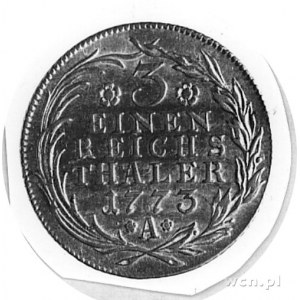 1/3 talara 1773, Berlin, j.w., Schr.534
