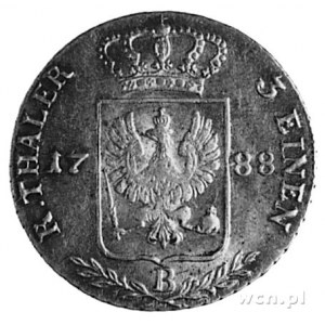 1/3 talara 1788, Wrocław, Aw: Popiersie, w otoku napis,...