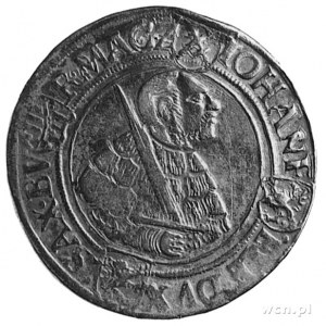 talar 1542, Annaberg, Aw: Popiersie Johanna Friedricha,...