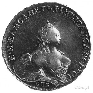 rubel 1754, Petersburg, Dav.l679