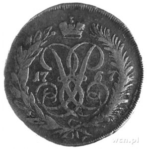 2 kopiejki 1757, Uzdenikow 2513