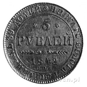 5 rubli 1842, Fr.138