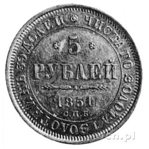 5 rubli 1851, Fr.138