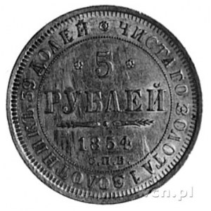 5 rubli 1854, Fr.138