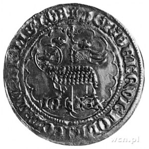 Jan II Dobry 1350-1364, mouton d’or, Aw: Baranek Boży i...