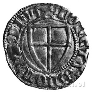 Konrad III von Jungingen (1393-1407), szeląg, Aw: Tarcz...