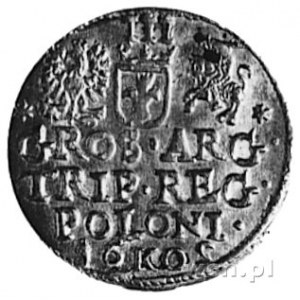 trojak 1602, Kraków, j.w., Kurp.1320 R2, Wal.XCII
