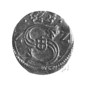 denar 1622, Kraków, j.w., Gum.819, Kurp.5 R4, stan gabi...