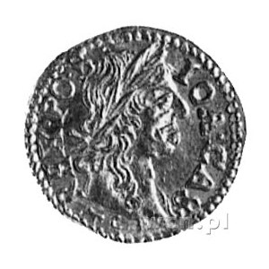 1/2 dukata 1665, Wilno, j.w., (odmiana IOA przy głowie)...
