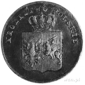 5 złotych 1831, Warszawa, j.w., Plage 272, stara patyna