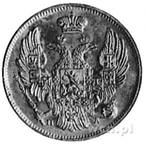 3 ruble=20 złotych 1834, Petersburg, Aw: Orzeł carski, ...