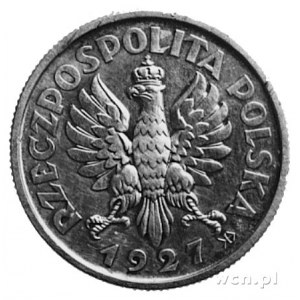 2 złote 1924, na awersie znak Mennicy Państwowej, na re...