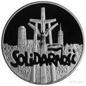 200.000 złotych 1990, Warszawa- 10-lecie Solidarności, ...