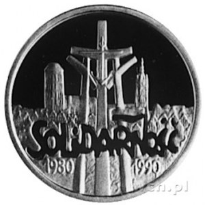 50.000 złotych, 1990, Warszawa- 10-lecie Solidarności, ...