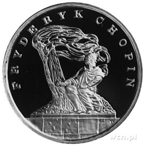 200.000 złotych 1990, Fryderyk Chopin, złoto 31,1 g.