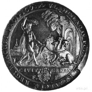 medal zaślubinowy Władysława IV i Cecylii Renaty z 1637...