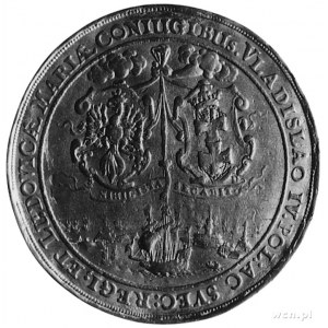medal zaślubinowy Władysława IV i Ludwiki Marii z 1646 ...