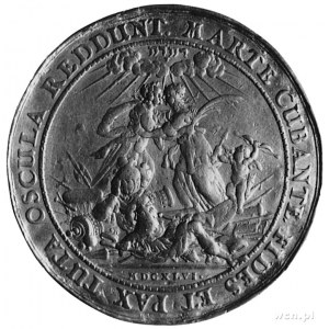 medal zaślubinowy Władysława IV i Ludwiki Marii z 1646 ...