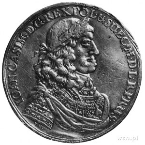 medal autorstwa Jan Höhna sen. na pamiątkę wojen szwedz...