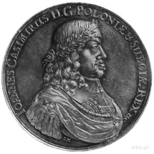 medal sygnowany IH (Jan Höhn sen.) wybity w 1658 roku z...